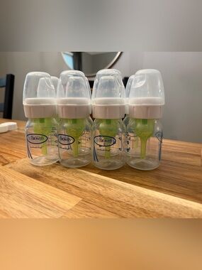 Dr. Brown's Natural Flow Anti-Colic Options+ Narrow Baby Bottle, 2 oz/60 mL